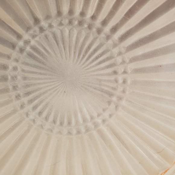 Vintage Waterfod " waffle" Depression Glass - Picture 5 of 7